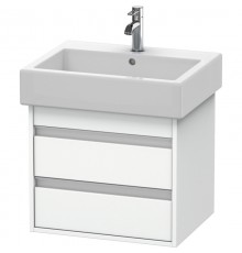 Тумба белый матовый 55 см Duravit Ketho KT663601818