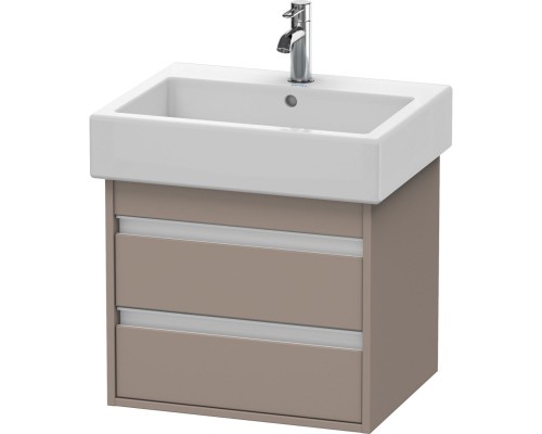 Тумба базальт матовый 55 см Duravit Ketho KT663604343