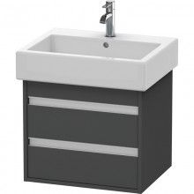 Тумба графит матовый 55 см Duravit Ketho KT663604949