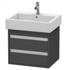 Тумба графит матовый 55 см Duravit Ketho KT663604949