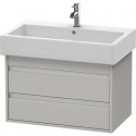 Тумба бетонно-серый матовый 75 см Duravit Ketho KT663700707 Тумба бетонно-серый матовый 75 см Duravit Ketho KT663700707