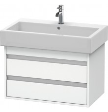 Тумба белый матовый 75 см Duravit Ketho KT663701818