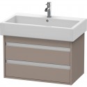 Тумба базальт матовый 75 см Duravit Ketho KT663704343 Тумба базальт матовый 75 см Duravit Ketho KT663704343