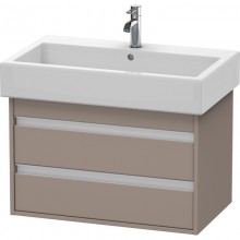 Тумба базальт матовый 75 см Duravit Ketho KT663704343