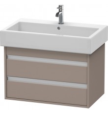 Тумба базальт матовый 75 см Duravit Ketho KT663704343