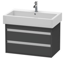 Тумба графит матовый 75 см Duravit Ketho KT663704949