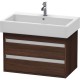 Тумба каштан 75 см Duravit Ketho KT663705353