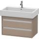 Тумба лен 75 см Duravit Ketho KT663707575