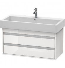 Тумба белый глянец 95 см Duravit Ketho KT663802222