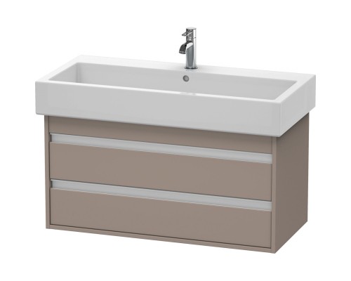 Тумба базальт матовый 95 см Duravit Ketho KT663804343