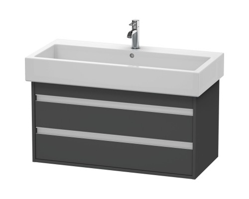 Тумба графит матовый 95 см Duravit Ketho KT663804949