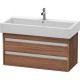 Тумба орех 95 см Duravit Ketho KT663807979