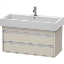 Тумба тауп матовый 95 см Duravit Ketho KT663809191