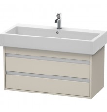 Тумба тауп матовый 95 см Duravit Ketho KT663809191