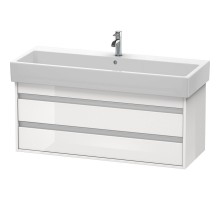 Тумба белый глянец 115 см Duravit Ketho KT663902222