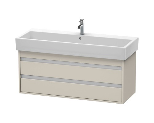 Тумба тауп матовый 115 см Duravit Ketho KT663909191