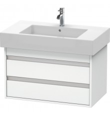 Тумба белый матовый 80 см Duravit Ketho KT664001818