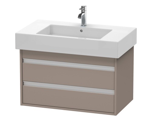 Тумба базальт матовый 80 см Duravit Ketho KT664004343