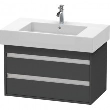 Тумба графит матовый 80 см Duravit Ketho KT664004949