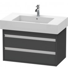 Тумба графит матовый 80 см Duravit Ketho KT664004949