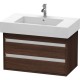 Тумба каштан 80 см Duravit Ketho KT664005353