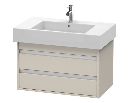 Тумба тауп матовый 80 см Duravit Ketho KT664009191