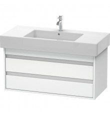 Тумба белый матовый 100 см Duravit Ketho KT664101818