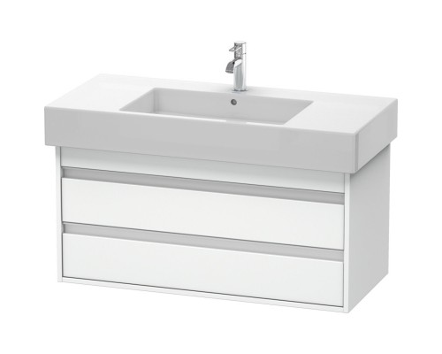 Тумба белый матовый 100 см Duravit Ketho KT664101818