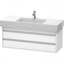 Тумба белый матовый 120 см Duravit Ketho KT664201818 Тумба белый матовый 120 см Duravit Ketho KT664201818