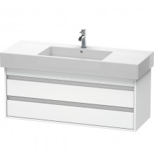 Тумба белый матовый 120 см Duravit Ketho KT664201818