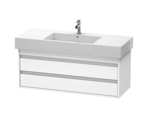 Тумба белый матовый 120 см Duravit Ketho KT664201818