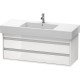 Тумба белый глянец 120 см Duravit Ketho KT664202222