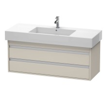 Тумба тауп матовый 120 см Duravit Ketho KT664209191