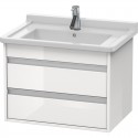 Тумба белый глянец 65 см Duravit Ketho KT664302222 Тумба белый глянец 65 см Duravit Ketho KT664302222