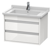 Тумба белый глянец 65 см Duravit Ketho KT664302222