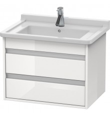 Тумба белый глянец 65 см Duravit Ketho KT664302222