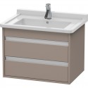 Тумба базальт матовый 65 см Duravit Ketho KT664304343 Тумба базальт матовый 65 см Duravit Ketho KT664304343