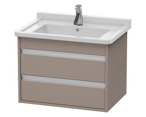 Тумба базальт матовый 65 см Duravit Ketho KT664304343