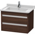 Тумба каштан 65 см Duravit Ketho KT664305353