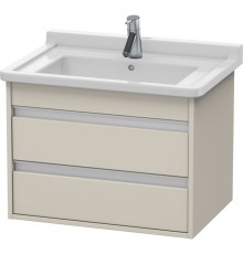 Тумба тауп матовый 65 см Duravit Ketho KT664309191