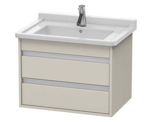 Тумба тауп матовый 65 см Duravit Ketho KT664309191