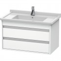 Тумба белый матовый 80 см Duravit Ketho KT664401818 Тумба белый матовый 80 см Duravit Ketho KT664401818
