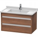 Тумба орех 80 см Duravit Ketho KT664407979