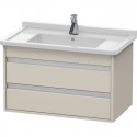 Тумба тауп матовый 80 см Duravit Ketho KT664409191 Тумба тауп матовый 80 см Duravit Ketho KT664409191