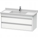 Тумба белый матовый 100 см Duravit Ketho KT664501818 Тумба белый матовый 100 см Duravit Ketho KT664501818