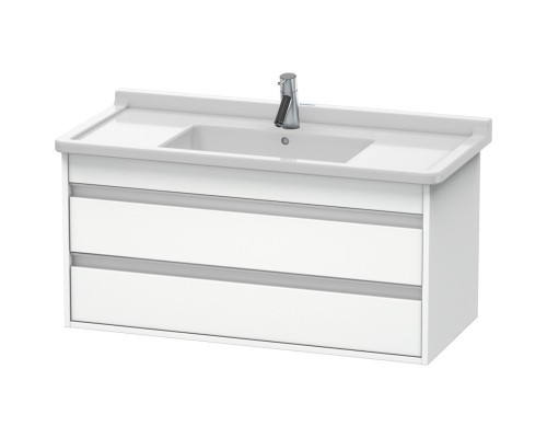 Тумба белый матовый 100 см Duravit Ketho KT664501818