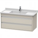 Тумба тауп матовый 100 см Duravit Ketho KT664509191 Тумба тауп матовый 100 см Duravit Ketho KT664509191
