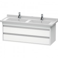 Тумба белый матовый 120 см Duravit Ketho KT664601818
