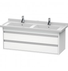 Тумба белый матовый 120 см Duravit Ketho KT664601818