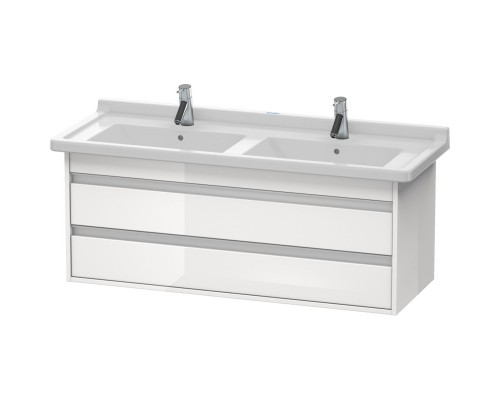 Тумба белый глянец 120 см Duravit Ketho KT664602222